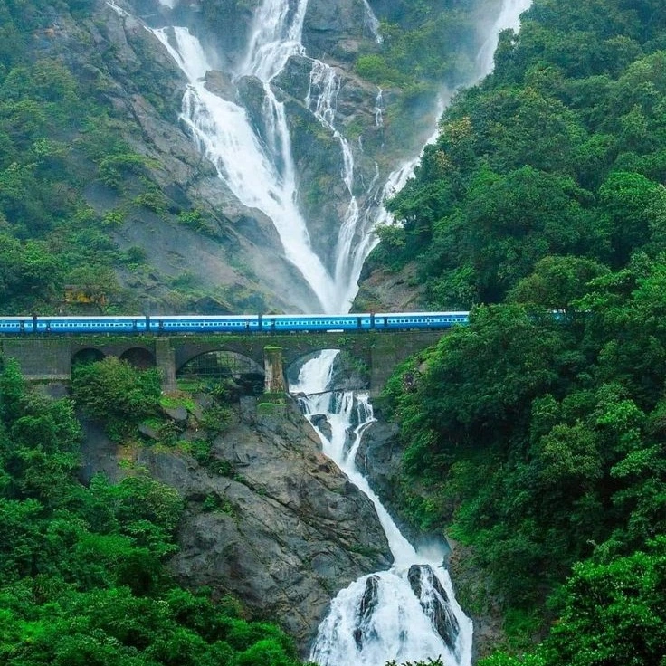 DUDHSAGAR WATERFALLS poster